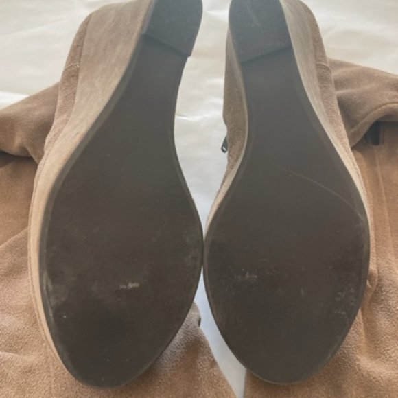 Steve Madden Knee high suede wedge boots - Picture 3 of 7